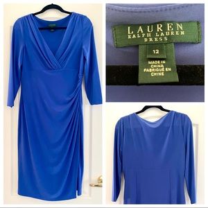 Ralph Lauren Blue Dress size 12